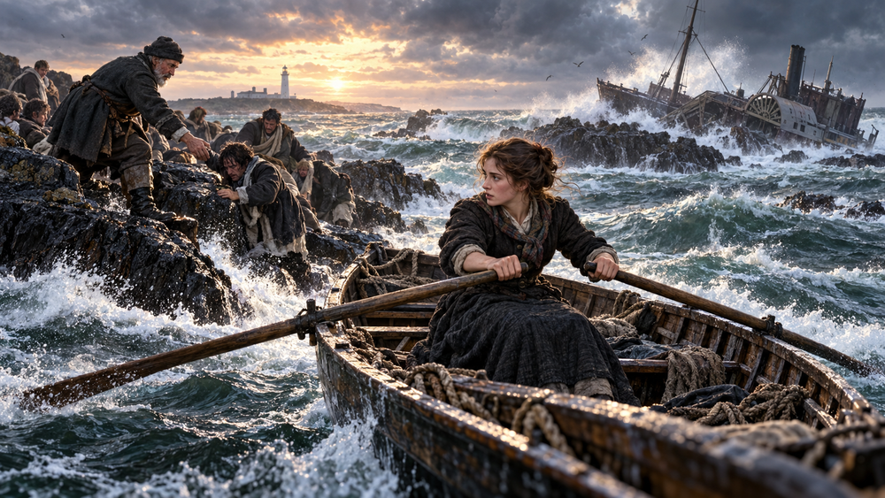 Two Oars in the Gale: Grace Darling’s 1838 Rescue