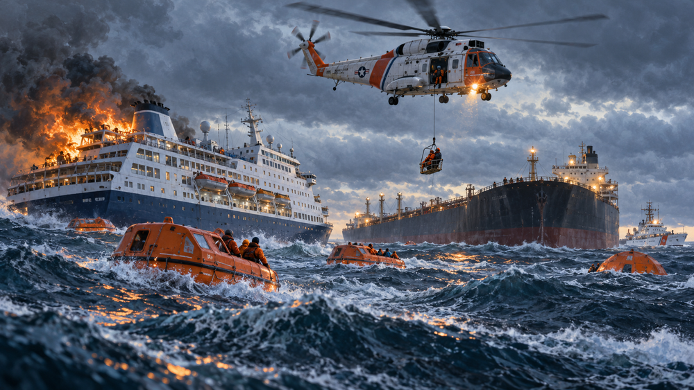 Fire in the Gulf: Inside the Prinsendam Rescue, 1980