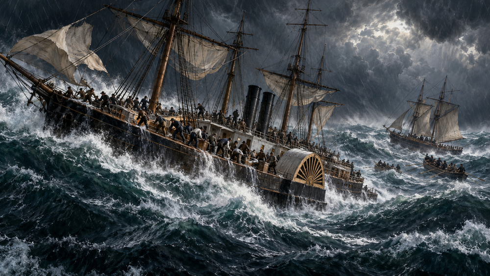 The Night Gold Became Dead Weight: SS Central America