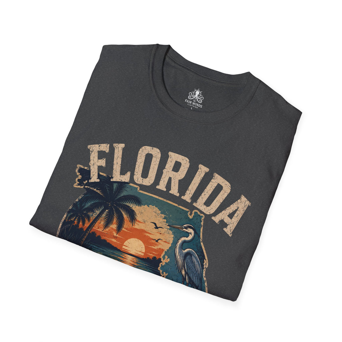 Florida Native Retro Sunset T-Shirt
