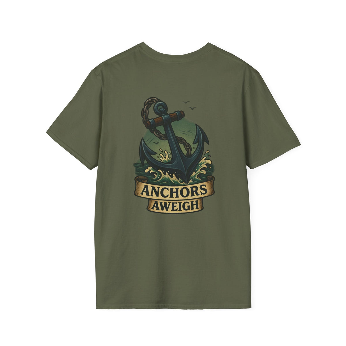 Anchors Aweigh Nautical Tee - Fair Winds Clothing