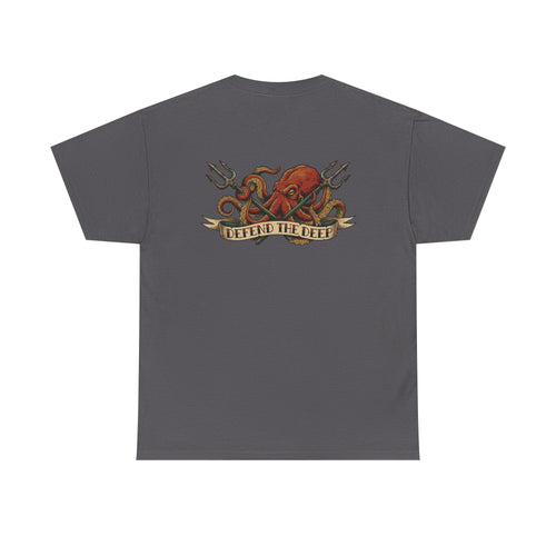 Defend the Deep T-Shirt — Ocean Conservation Graphic Tee - Fair Winds Clothing