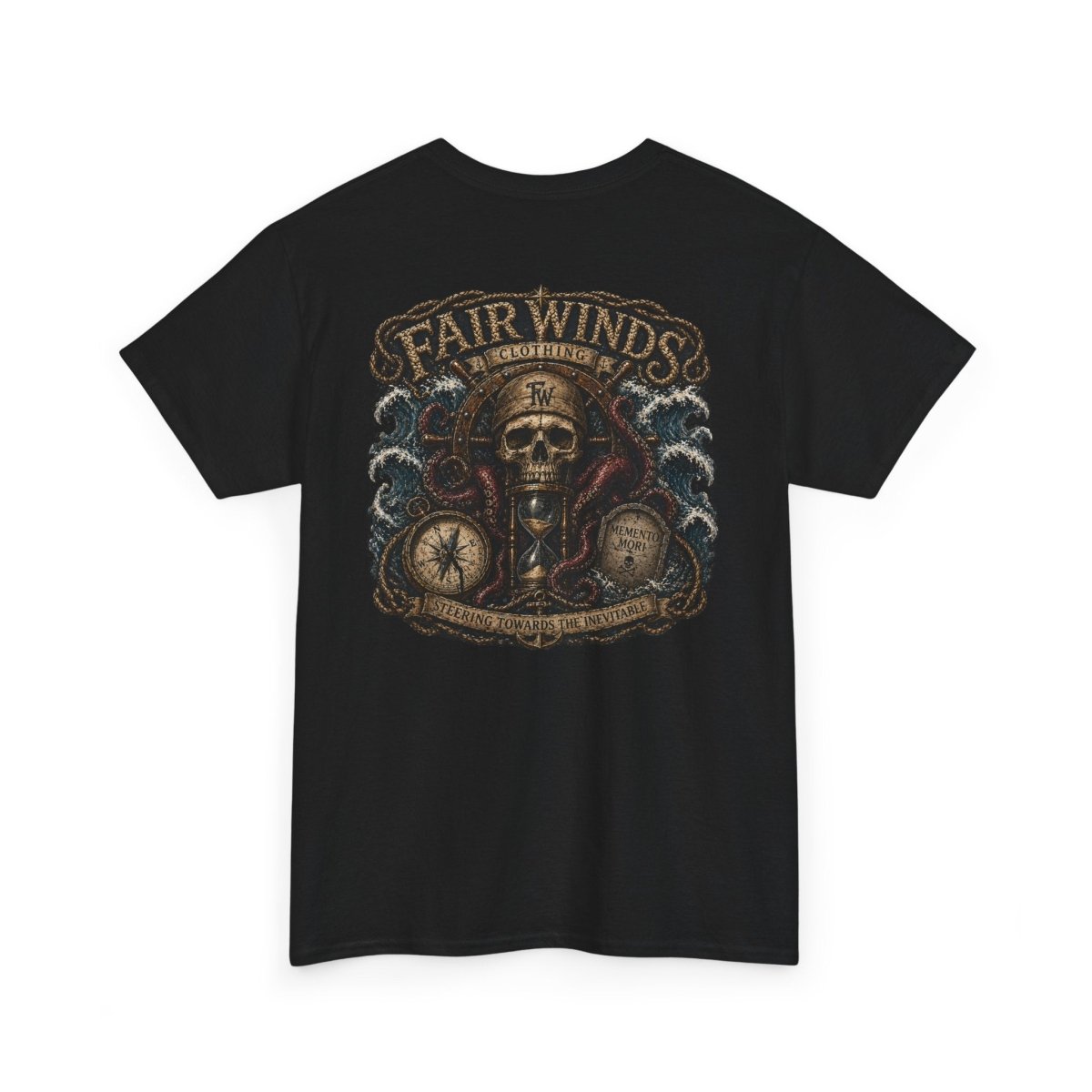 Memento Mori – Steering Toward the Inevitable Tee - Fair Winds Clothing