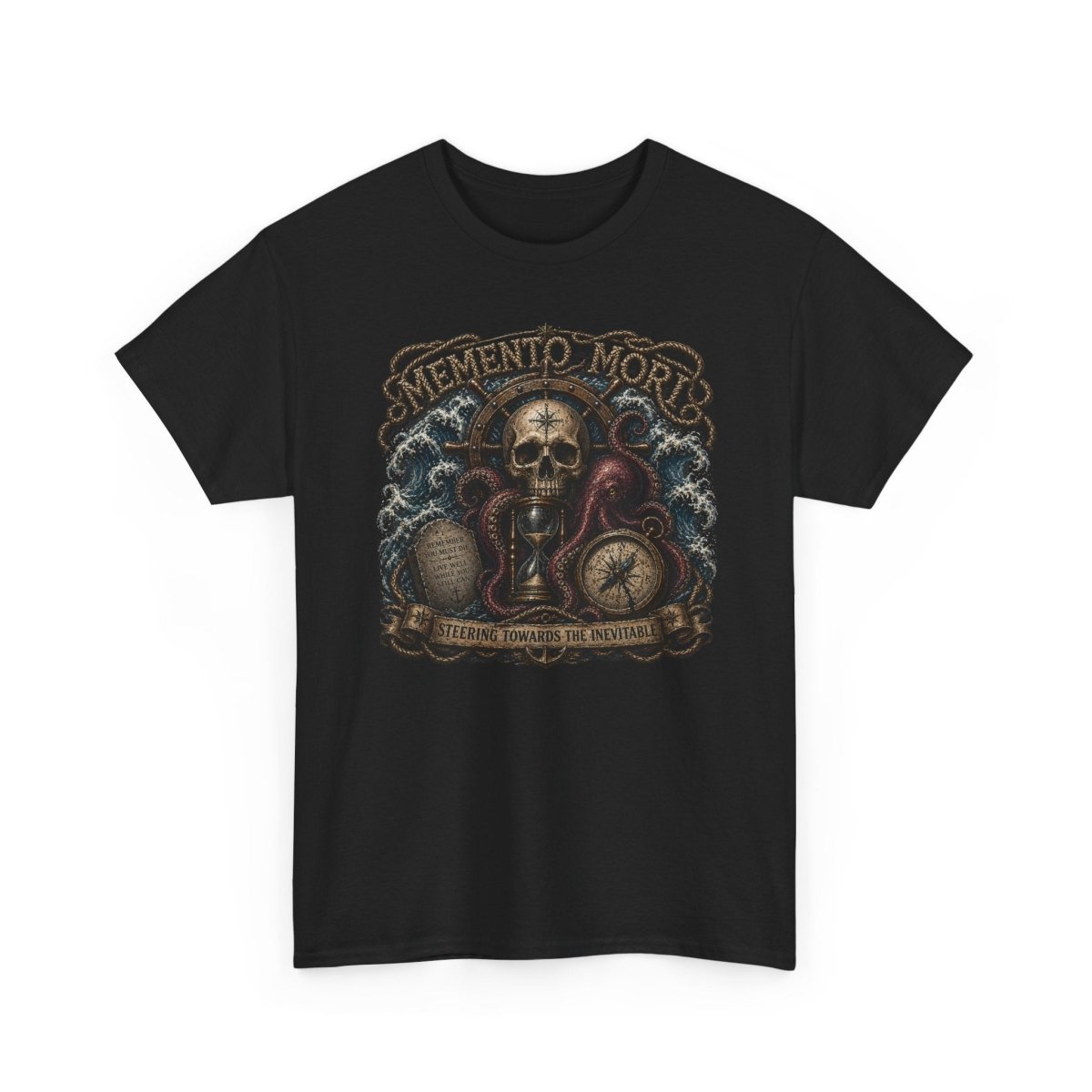 Memento Mori – Steering Toward the Inevitable Tee - Fair Winds Clothing