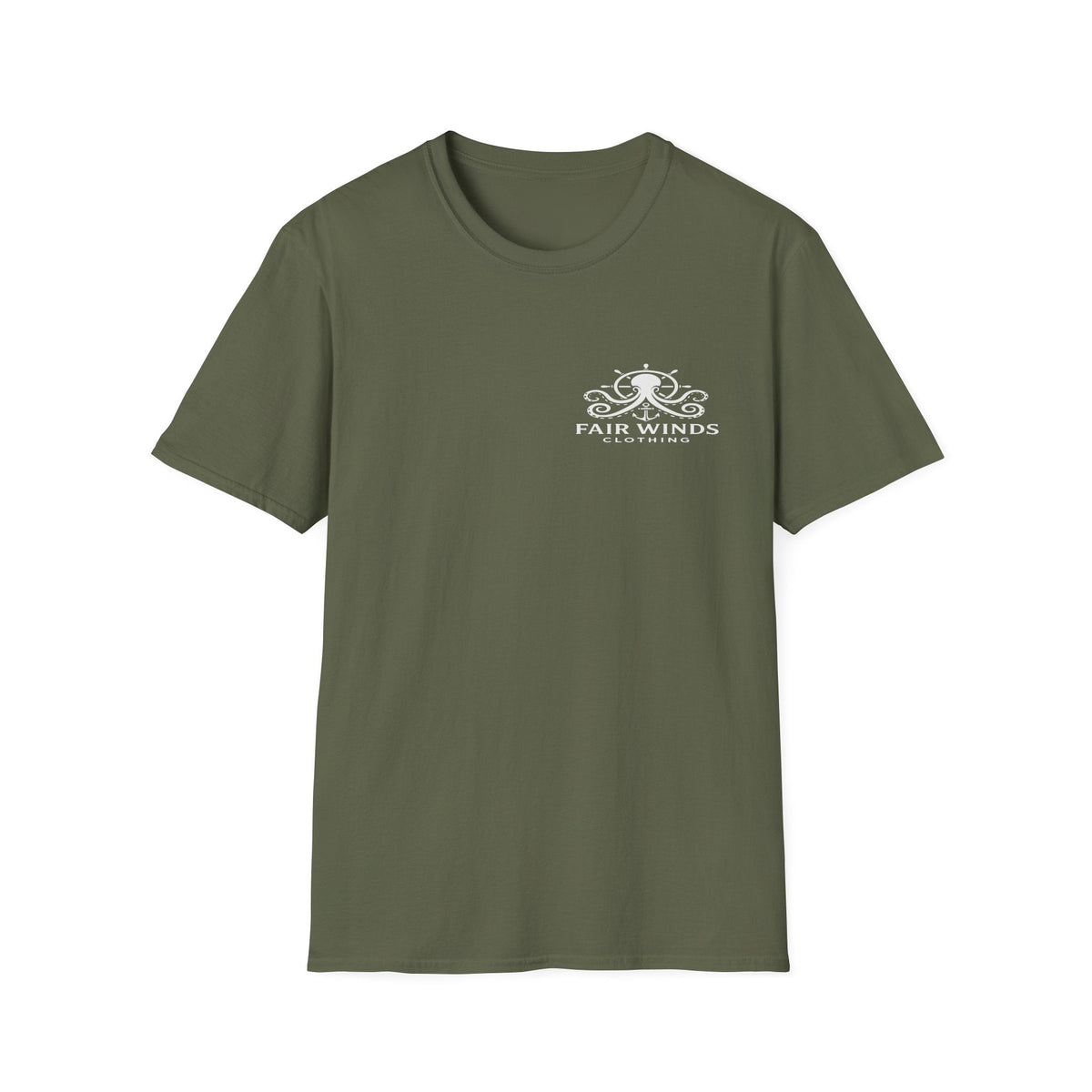 Nautical T-Shirt - No Safe Harbor Design - Fair Winds Clothing