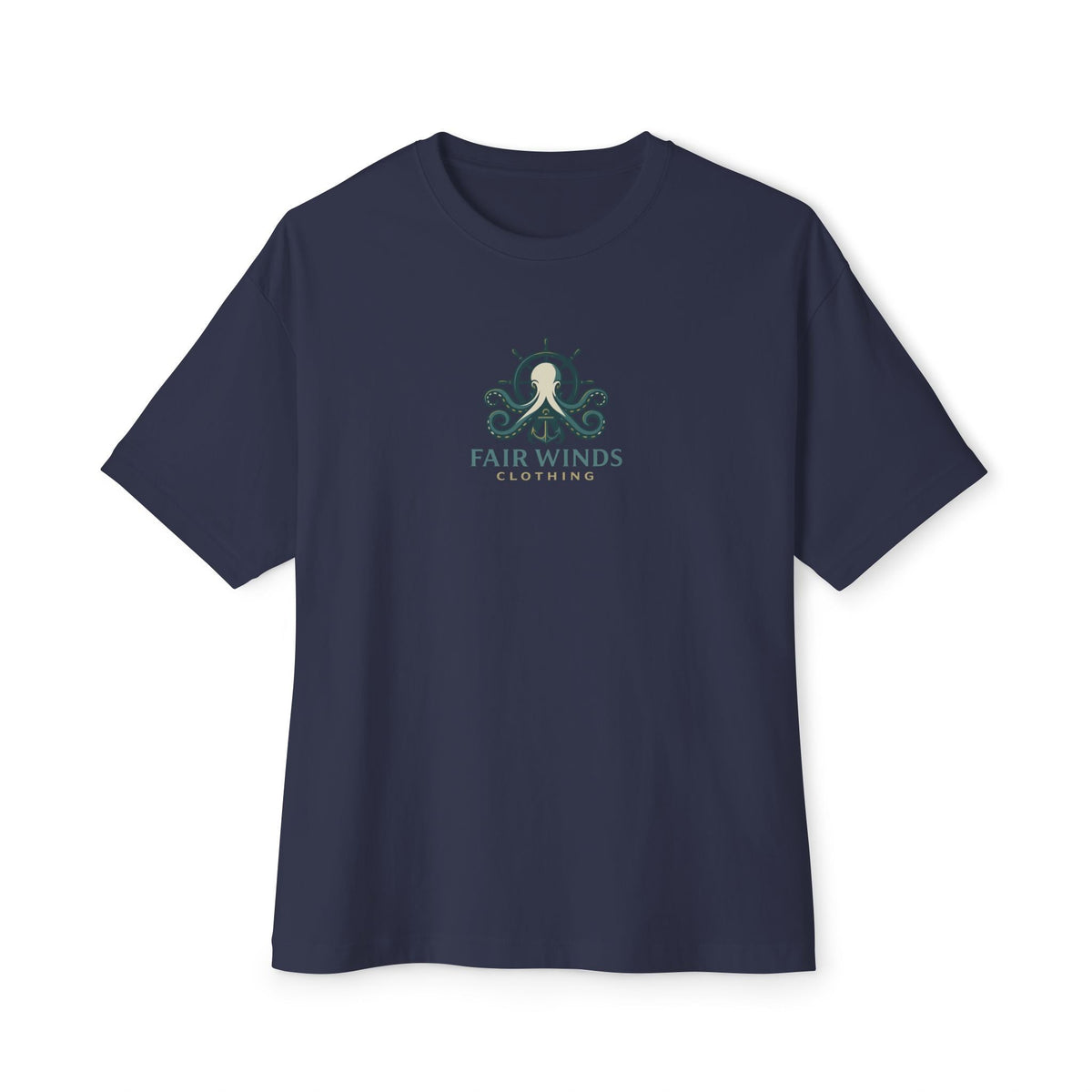 Octo Anchor T-Shirt - Nautical Tee for Sea Lovers - Fair Winds Clothing