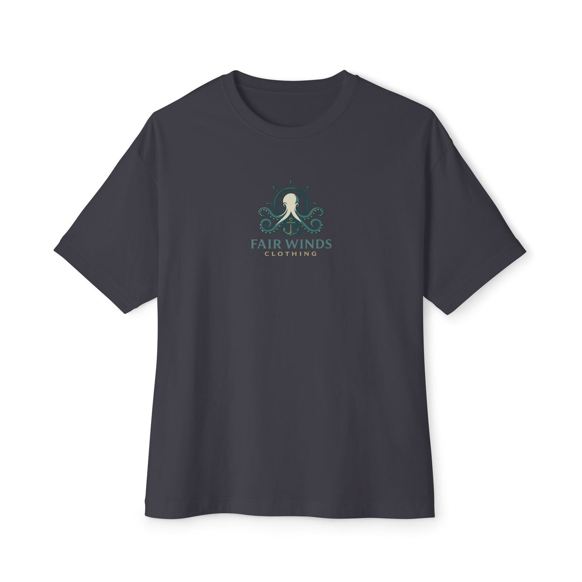 Octo Anchor T-Shirt - Nautical Tee for Sea Lovers - Fair Winds Clothing