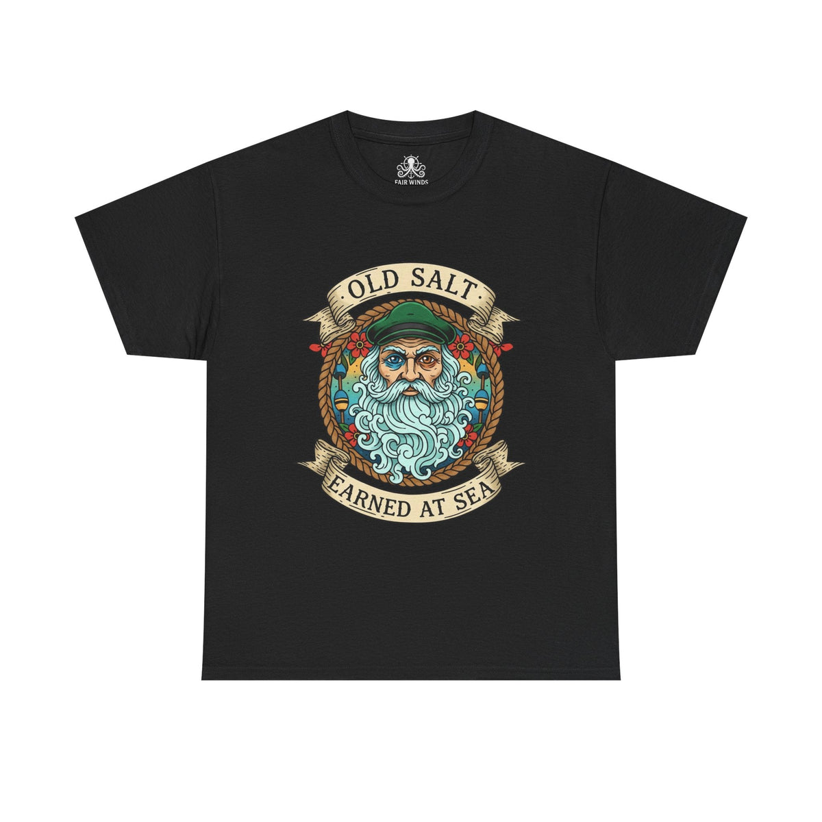 Old Salt Sailor Tee - Unisex Tee - Fair Winds Clothing