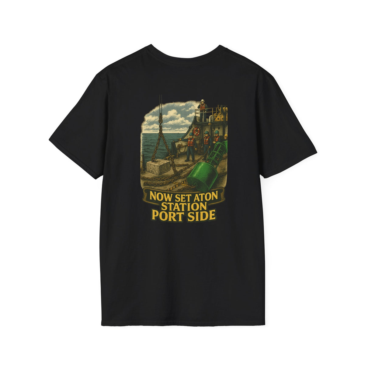 Unisex T-Shirt Set Aton station Tee Shirt - Fair Winds Clothing
