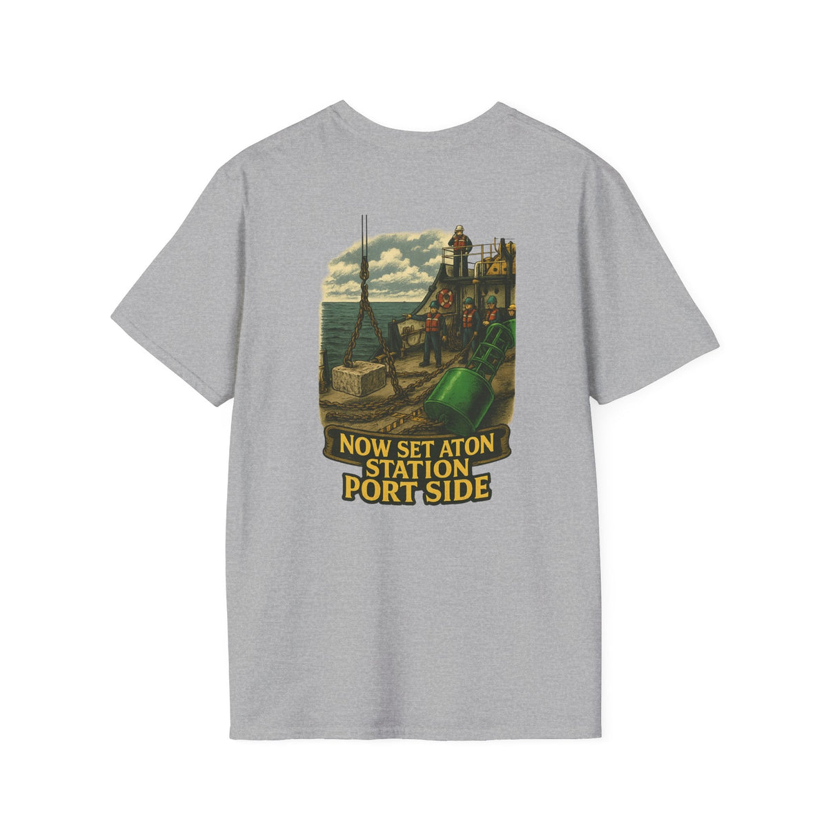 Unisex T-Shirt Set Aton station Tee Shirt - Fair Winds Clothing